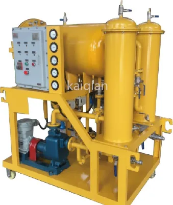 Good Price Machine Oil Purifier Light Diesel and Gasoline Oil Dehydration Treatment Oil Purifier Supplier