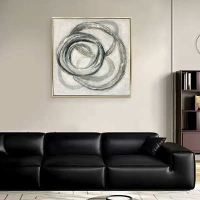 Boldly Crafted Pop Art Painting Featuring Vivid Colors and Iconic Imagery With Frame to Make a Statement in Any Room