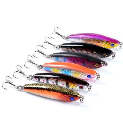 Pencil bait Sinking Fishing Lure 6.4cm 15.6g Bass Fishing Accessories Saltwater Lures Fish Bait Trolling Lure