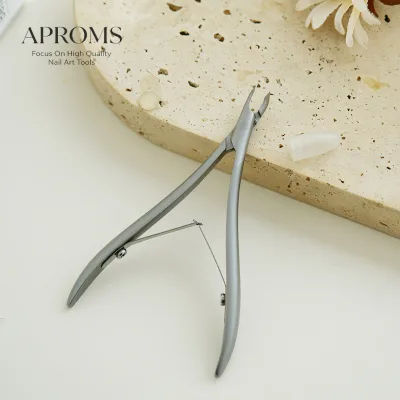Aproms Swan Finger Nail Cuticle Cutter Stainless Steel Nail Clipper Professional Portable Dead Skin Trimming Manicure Tool