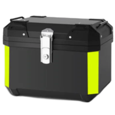 Hot Sale Waterproof Large Capacity Detachable Rear Trunk Storage Box Plastic Alloy Motorcycle Top Case