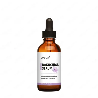 Private Label Skin Smoothing Anti-wrinkle Facial Serum Improves Dullness Hydrating No Irritation Bakuchiol Serum
