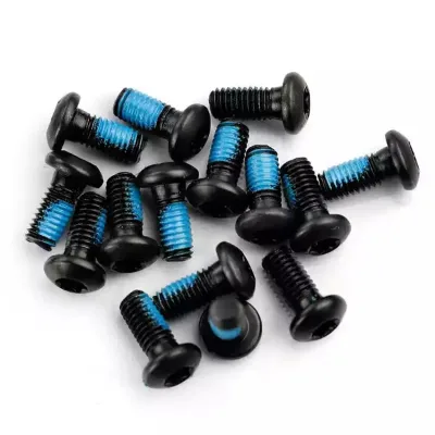 12mm Bicycle Disc Brake Bolts Mounting Screws T25 Head Mountain Bike Disc Cycling Accessories Steel Mount Screw