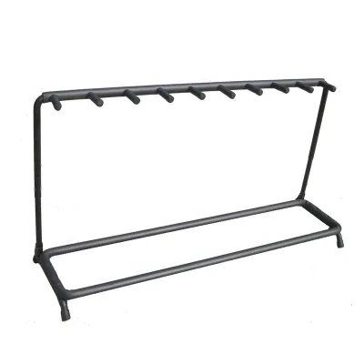 Folk Acoustic Electric Guitar Stand, Bass Universal Stand, Multi Head Rack Support, 3/5/7/9, Piano Shop Display Stand