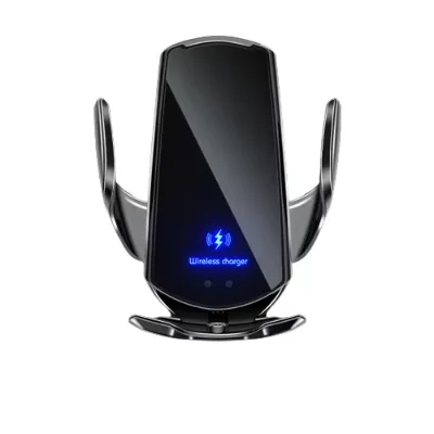 2025 Wholesale 15w Fast Charging Auto-clamping Car Phone Holder Q3 Smart Sensor Wireless Charger Magnetic Car Wireless Charger