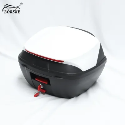 Motorcycle Accessories Quick-Release Waterproof Universal Electric Car Trunk 29L PP Plastic Motorcycle Tail Boxes