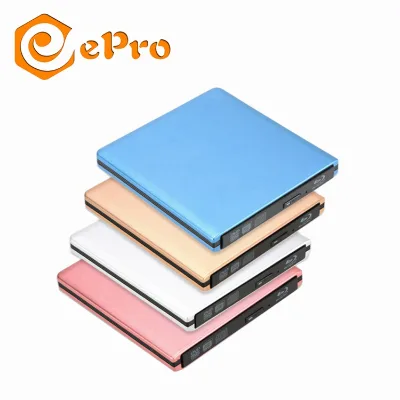 EDD034 USB3.0 External DVD Drive Optical Type-C CD-RW DVD-RW Writer Burner Free Drive Player for Macbook Laptop PC Wins Computer