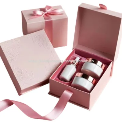 Elegant Cardboard Gift Boxes Cardboard Makeup Cosmetic Packing Paper Gift Box for Cosmetics