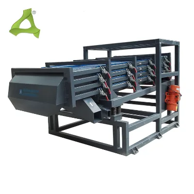Multilayer Vibration Sifter Linear Screening Machine Cereal Linear Grain Vibrating Sieve Machine for Fertilizer Agriculture