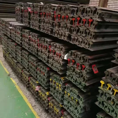 60kg/m UIC60 60E1 Railway Track R260 900A Grade Hot Rolled Steel Rail for Heavy Haul Freight Line Direct Supply