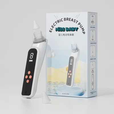 Household Baby Nasal Aspirator PP Silicone Material Baby Protection Eco-friendly Portable Electric Nose Cleaner