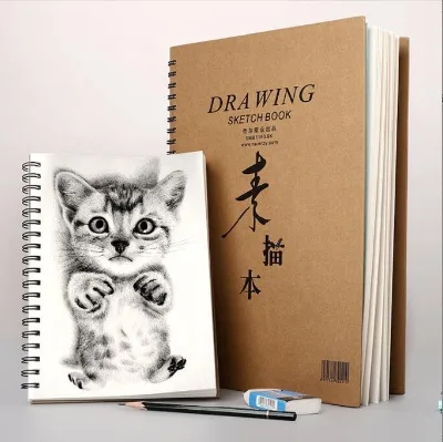 Factory Professional Custom Hardcover A3 Size Notebook Journal A3 Sketch Book for Drawing