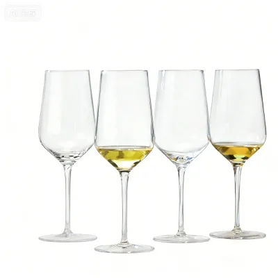 High-End Wine Glass Set With Gift Box for Marriage Home Use High Repurchase Rate Stemmed Goblets Wholesale