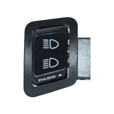 Motorcycle Headlight Switch Button High Low Beam Pass Overtaking Light Switches