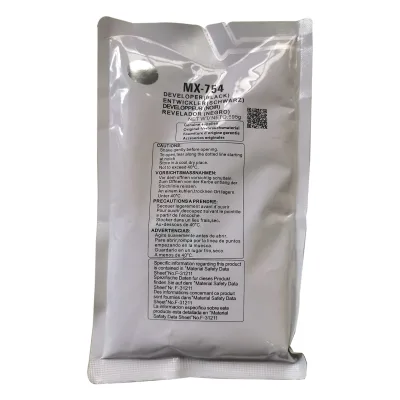Japan Bulk Iron Powder MX754 MX654 Black Developer for MX-M754N MX-M654N MX-M6570 MX-M7570 Developer Powder