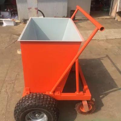700mm Football Field Stadium Garden Turf Grass Sand Infill Machine Small Hand Push Sand Filling Machine