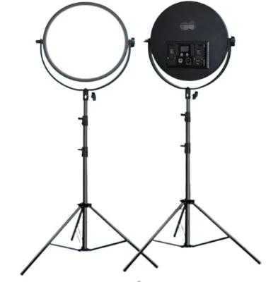 Tattoo Round Studio Lamp Factory Wholesale Tattoo Light 360 Rotating Led Full Moon Lash Lamp