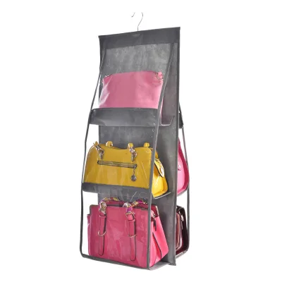 Wholesale for Wardrobe Closet Transparent Storage Bag Hanging Handbag Organizer Door Wall Clear Sundry Shoe Home Dust Bags