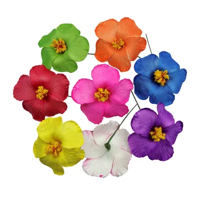 Fashion Accessories Hawaiian Flower Hair Pin Wedding Party Vacation Floral Foam Hair Stick