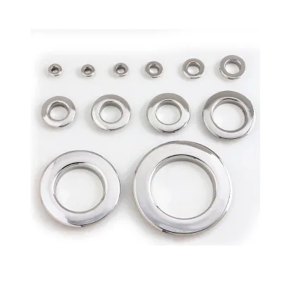 High Quality Bag Accessories Glossy Customized Nickel Eyelet for Outdoor Travel Products