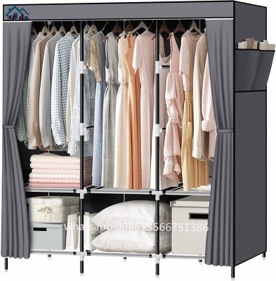 Sliding Door Printed Sliding Door Wardrobes Folding Fabric Wardrobe Closet Ready Assembled Wardrobes