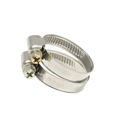 Heavy Duty German Type Hose Clamp-304 Stainless Steel and 430 Stainless Iron for Gas Pipes