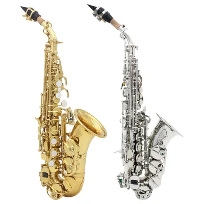 Wholesale Factory Direct Bb Tone Soprano Saxophone - Lightweight with Full Accessories, Cross-Border Bulk Supply