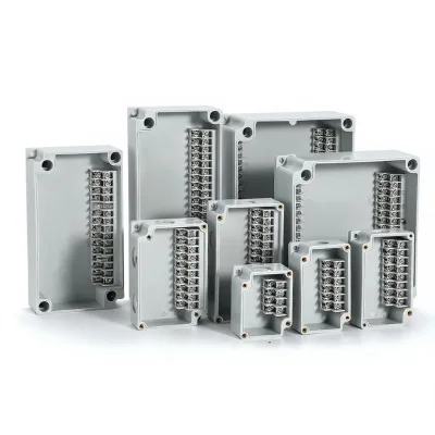 BOERDA IP67 Waterproof Junction Box PVC Electrical Enclosure Flexible Cable Splitter Case for Outdoor Wiring Wholesale