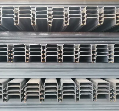 Eco-Friendly Reusable Sheet Piles | Premium Carbon Steel with Tight Waterproof Interlock