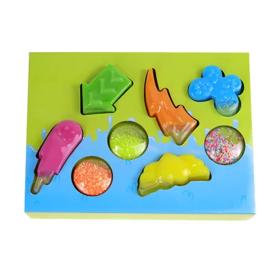 Educational Toys Play Set Make Your Own Slime Neon Slime Science Explore Kit