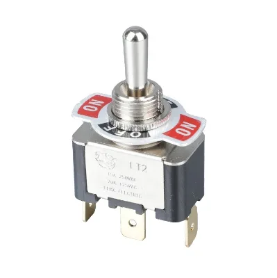 Lema LT2132C (on)-off-(on) 3 Pin Toggle Switch Vintage Toggle Switch for Excavator Momentary Switch