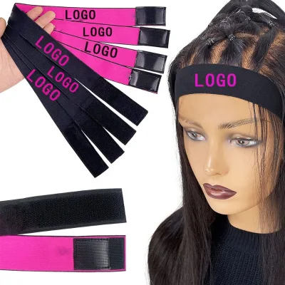 Lace Melting Band Elastic Bands for Wigs,Adjustable Edge Wrap Wig Accessories Melt Band for Lace Frontal