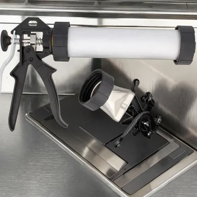 9# Aluminum Manual Jerky Kit Gun with Stainless Steel Spout Kitchen Accessories for Sausage Stuffer