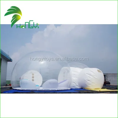 Portable Inflatable Bubble Tents Transparent Inflatable Bubble House Camping Tent Luxury