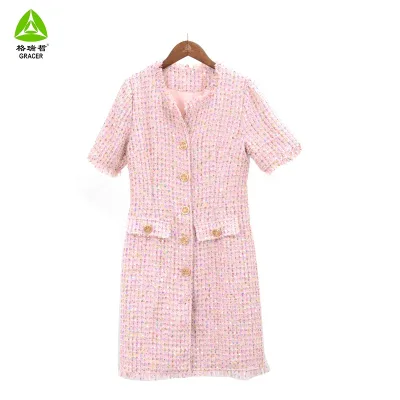 Thrift-Stores Plus Size Women'S Dresses Winter Used Clothes Elegant