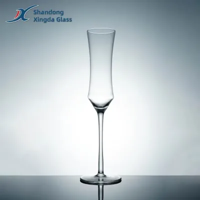Wholesale Modern Handmade Sustainable Design Capacity Oblique Waist Crystal Glass for Glass