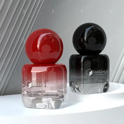 New Arrival Face Serum Bottle with Round Shape Lid for Facial Cream Skin Care Bottle Colorful Customization