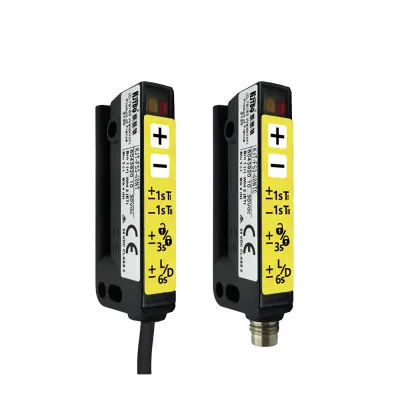 KJT FC71/0B-M304-0F M8 NPN PNP Output New Design Transparent Label Detection Sensor With CE