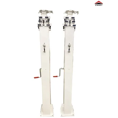 Telescopic Mast Manual Mast Manual Winch Mast Customized Height Mast for Spraying Water Solar Lighting Trailer Supporting