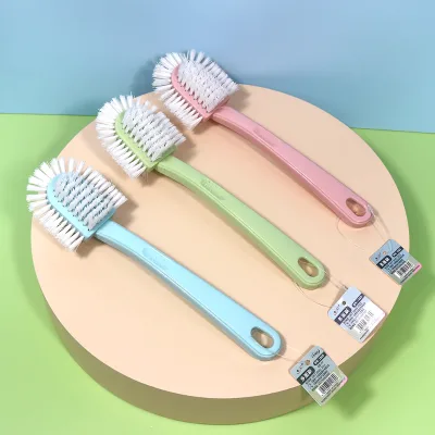 New Style Long Handle Shoe Cleaning Brush with Plastic Durable Long Handle Shoe Cleaning Brushes