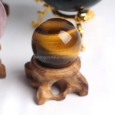 Wholesale Eco-Friendly Natural Rose Quartz Crystal Balls Polished jasper Sphere Ruby Agate Healing Gemstone Christmas Ornaments