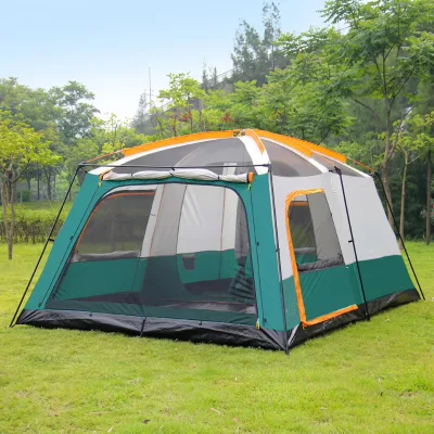 Hot Selling Large Size Automatic Family Camping Tent Wind Proof Portable Shelter for Outdoor Camping Backyard Activity