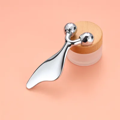 High Quality Facial Roller Massager with Giftbox Packing Neck Roller Massage Tool Skin Tighten Wrinkle Remover for Home Use