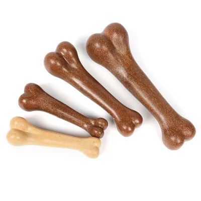 Luxury Beef Flavor Rubber Indestructible Tough Bite Resistant Dental Care Dog Chew Toys for Aggressive Chewers