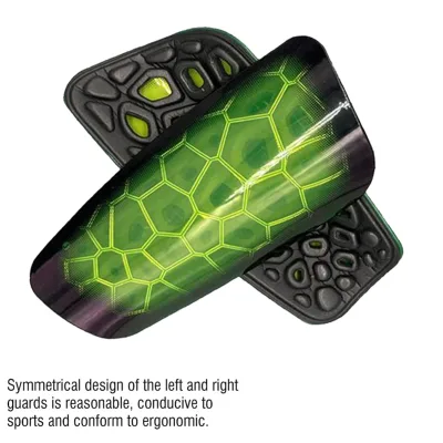 2Pcs Football Shin Pads Protective Equipment Soccer Shin Guards for Men Women Kids Boys Girl