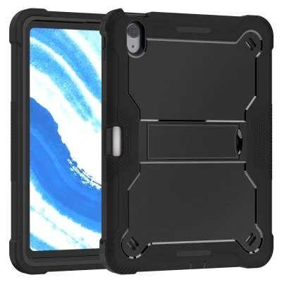 Defender Tablet Case for iPad Air 11 Inch 2024/Air 4/Air 5 with Kickstand Pencil Holder Shockproof Stand Protective Tablet Cover