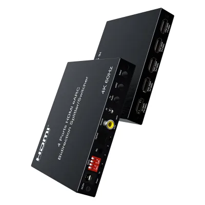 4 Ports HDMI eARC Bidirection Splitter/Switcher