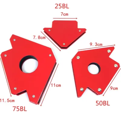 Welding Magnetic Holder Strong Magnet 3 Angle Arrow Welder Positioner Multi-angle Power Soldering Locator Tool Accessories