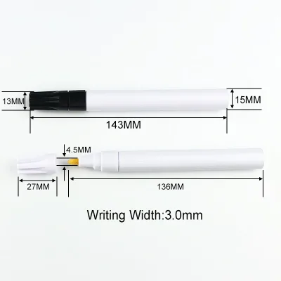 Empty Paint Marker Empty Aluminum Marker Without Ink Marker Bottle Aluminum Tube