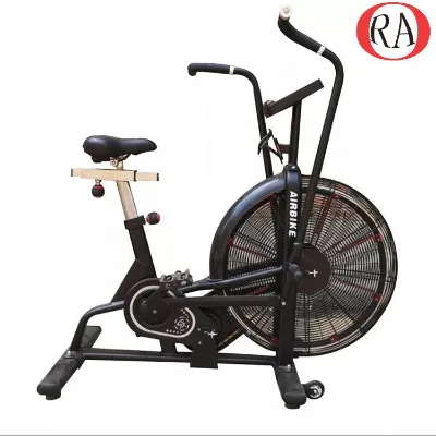 Ran Ao Steel Plate Loaded Air Bike for Gym & Home Use 3-Year Warranty Durable Fitness Equipment